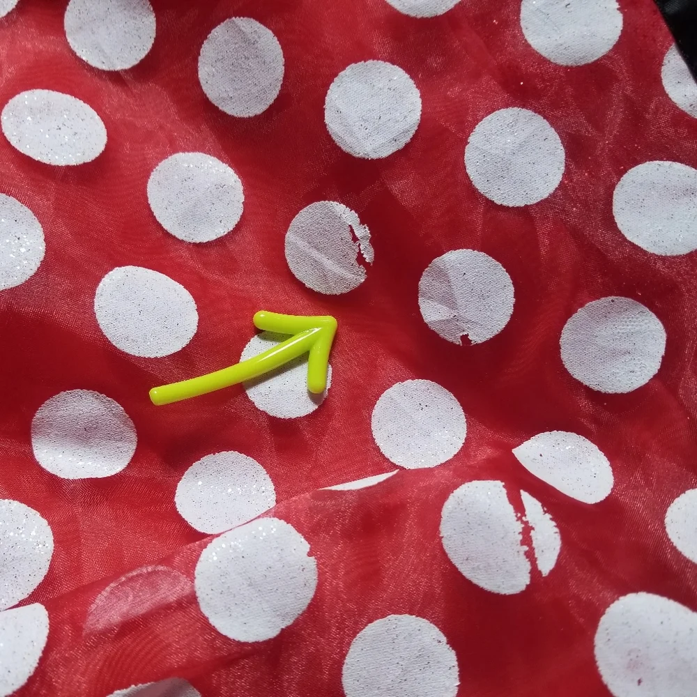 DISNEY MINNIE MOUSE DRESS-UP DRESS SIZE 8/10 MEDIUM